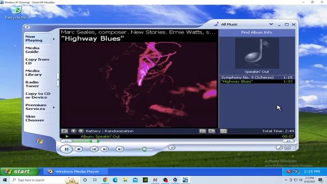 Windows XP Media Player Visualization смотреть онлайн