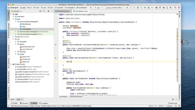Android Viewpager2 Example смотреть онлайн