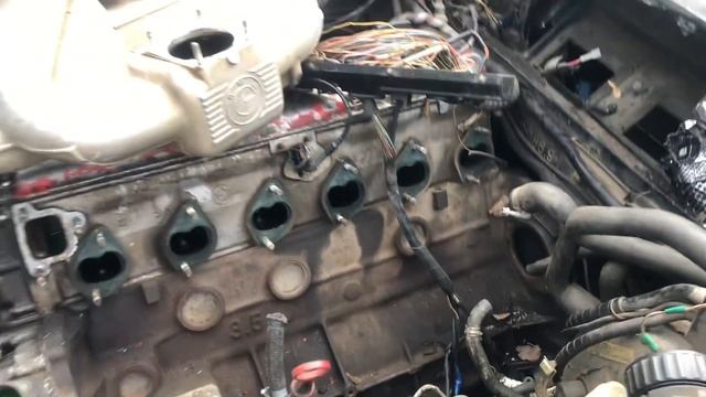 Где находится номер двигателя BMW E34 3.5 смотреть онлайн