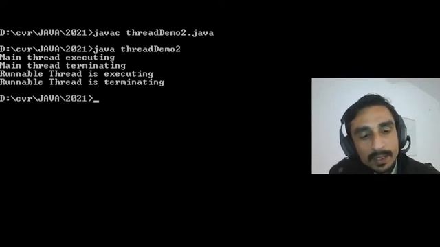 JAVA | PRACTICAL | Threads | Creating Threads by implementing Runnable interface