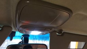 Штурманский плафон с Такумы на Авео т250