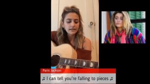 Paris Jackson singing "Undone" Live. A Tribute to MJ & kids