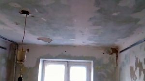 Натяжной потолок. Потолок из гипсокартона часть 1