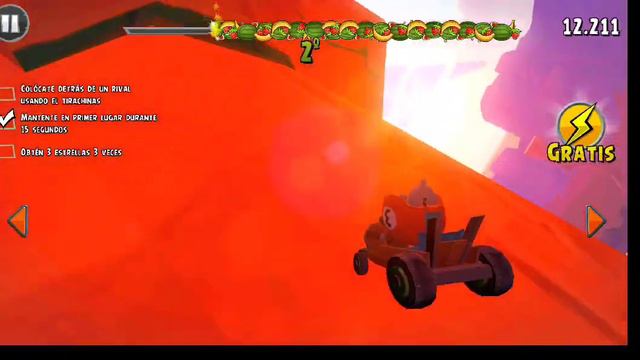 Angry Birds Go! 1.0.1 Los Blues vs. Frutas - Cuarta Zona смотреть онлайн