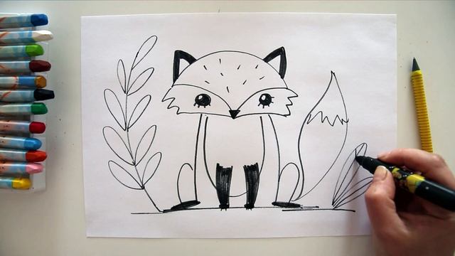 #какнарисовать #ЛИСА Уроки Рисования Для Детей #howtodraw #FOX #drawforchildren смотреть онлайн
