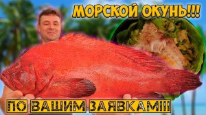 Вы просили - я сделал вкуснейшего окуня!