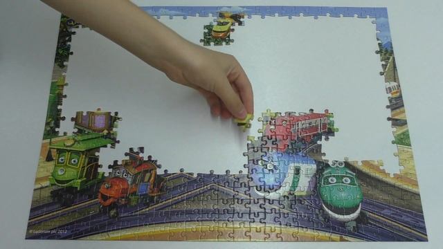 Собираем пазл Castorland Puzzle "ЧАГГИНГТОН" 500 элементов смотреть онлайн
