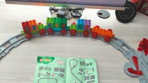 Lego Duplo обзор дополнительного набора рельс 10882 RUS