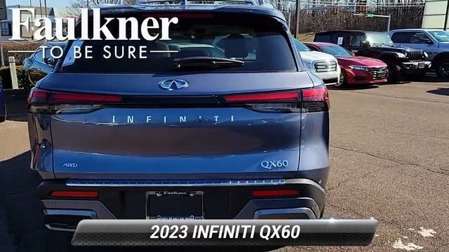 New 2023 INFINITI QX60 SENSORY Willow Grove PA PC346338