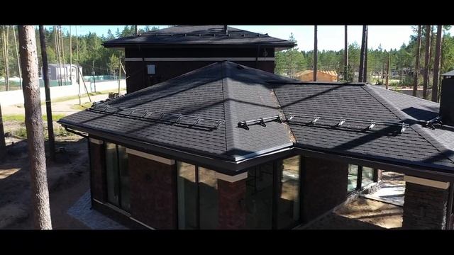 Видеообзор двухэтажного дома из кирпича в Ленинградской области смотреть онлайн