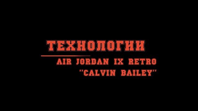 Обзор кроссовок №60: Air Jordan IX Retro ''Calvin Bailey''