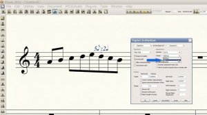 Finale 2012 для чайников. Урок 16  - Tuplet (инструмент "Триоль")