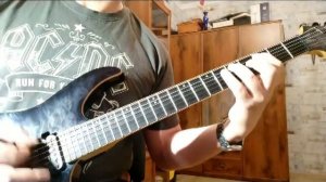 Веселые Ребята-Розовые розы. METAL COVER. Медленный разбор соло.