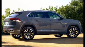 Volkswagen Atlas Cross Sport 2020 - роскошный пятиместный автомобиль в стиле купе.