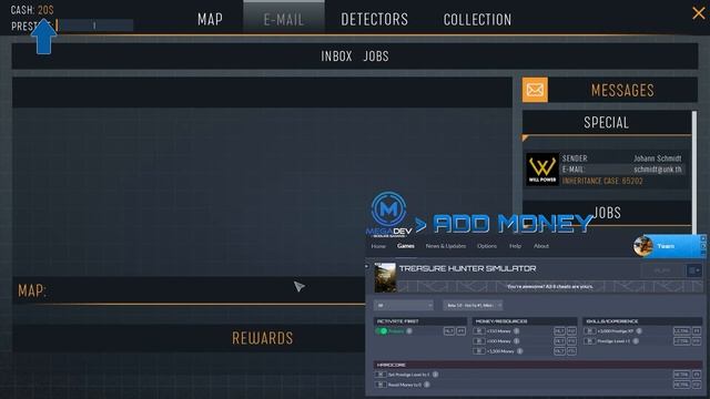 TREASURE HUNTER SIMULATOR Cheats: Add Money, XP, Level, ... | Trainer by MegaDev смотреть онлайн