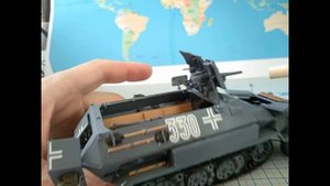 Обзор  модели  Ханомаг от звезды в 35 масштабе
