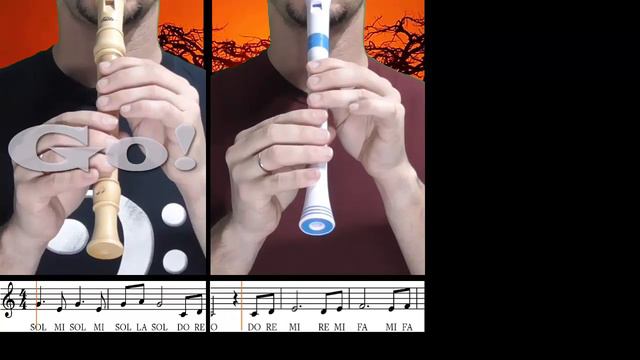 Banaha (canción tradicional del Congo) - Tutorial flauta con partitura | Karaoke instrumental смотреть онлайн