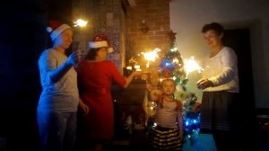 Встреча нового года 2020. Бенгальские огни