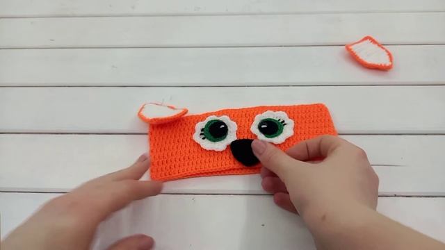 Часть 3 Мастер Класс [Повязка на Голову Крючком] Повязка Лисичка Крючком [Вязание для Начинающих] смотреть онлайн