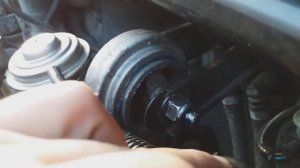 Замена верхней подушки двигателя Volvo s80 2.5 tdi ( первое поколение )