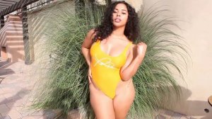Tabria Majors Plus Size Modeling Outtakes