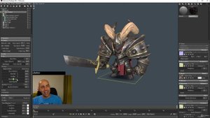 11. Making a good render in Marmoset with turntabl. Материалы