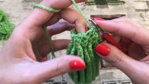 ЦВЕТУЩИЙ КАКТУС КРЮЧКОМ. CROCHET CACTUS