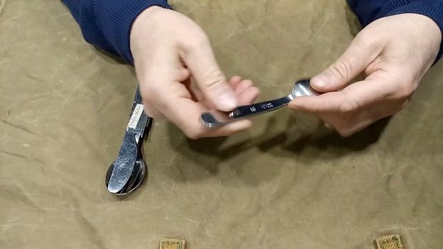 Армейский столовый прибор Швейцарии.