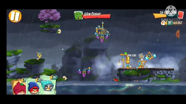 Angry Birds 2 прохождение! Паника Короля Свиней ! смотреть онлайн