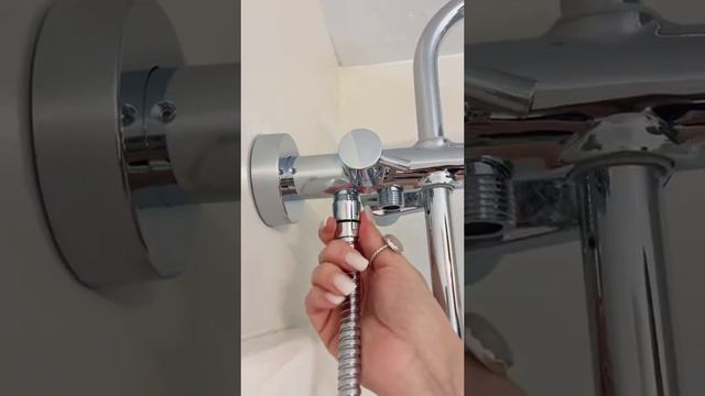 So easy to install + High water pressure + Height adjustment #showerhead #bathroom #bathroomdesign смотреть онлайн