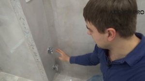 Сан узел с душевой | Один уровень пола в сан узле | Ремонт квартир под ключ в Брянске