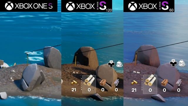 Fortnite - Xbox One S vs Xbox Series S, тест-сравнение времени запуска, качества текстур и FPS