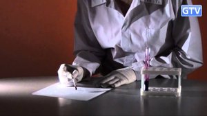 Химический ластик для чернил - химические опыты