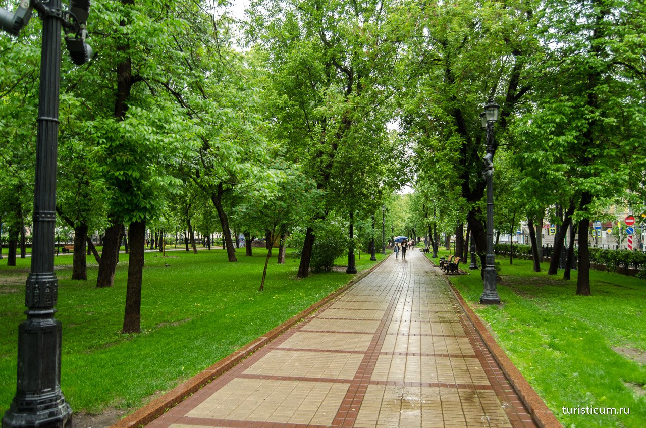 Парк чистые пруды Москва