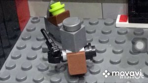 Лего анимация по сериалу мандолорец (ролик не обычного формата).