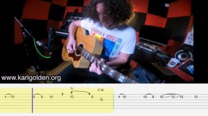 November Rain Solo by Guns N' Roses on ACOUSTIC!