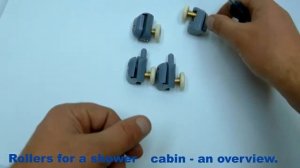 Ролики для душевых кабин и паровых боксов 23мм. Rollers for shower cabins, steam boxes. ☎☎☎