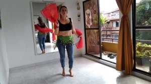 Tabla con Velo Bellydance