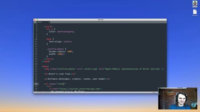 Intro to HTML & CSS | Let’s Build a Link-in-Bio Website