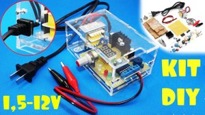 ? ПАЯЕМ САМИ KIT DIY НАБОР БЛОК ПИТАНИЯ 1,5-12В LM317 С АЛИЭКСПРЕСС