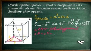 Об'єм призми та прямокутного паралелепіпеда 1 частина