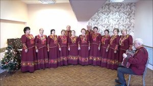 "Эх вы, сани, сани" - Народный хор "Славяне" ГТК "Любимовка"