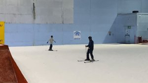 Ski Dubai. Крытый горнолыжный курорт в пустыне Ски Дубай 2020 4к