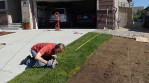 No-Machine easy sod/turf removal method