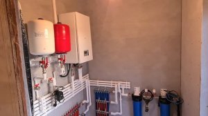 Отопление и водоснабжение в доме из сип панелей.