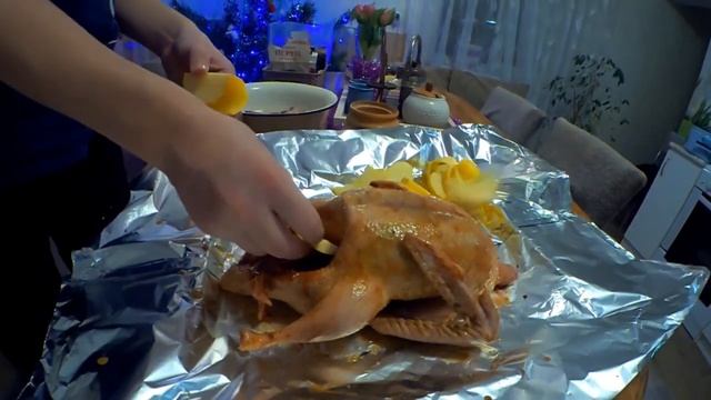 Рецепт рождественской утки. С Рождеством Христовым! смотреть онлайн