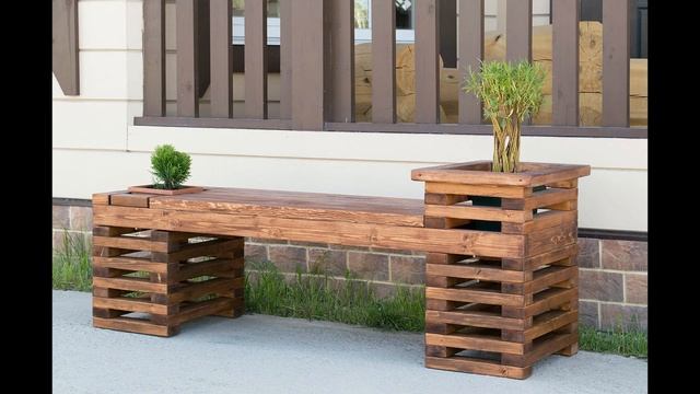 Лавочки из Дерева Интересные Идеи смотреть онлайн