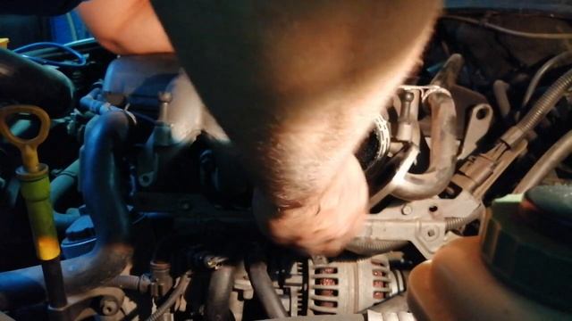 Touareg EGR alternator remove part 1