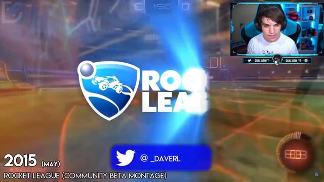 LA EVOLUCION DE ROCKET LEAGUE (2008 - 2019) смотреть онлайн