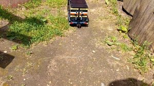 Лего тест драйв на улице Лего Техник Фуры Грузовика. 4К